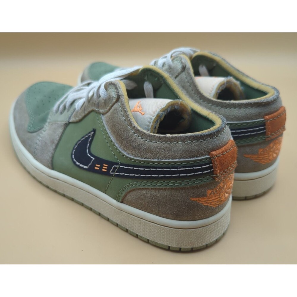 Air Jordan 1 SE Craft Low Light Olive Men's Sz 8 - Picture 3 of 13
